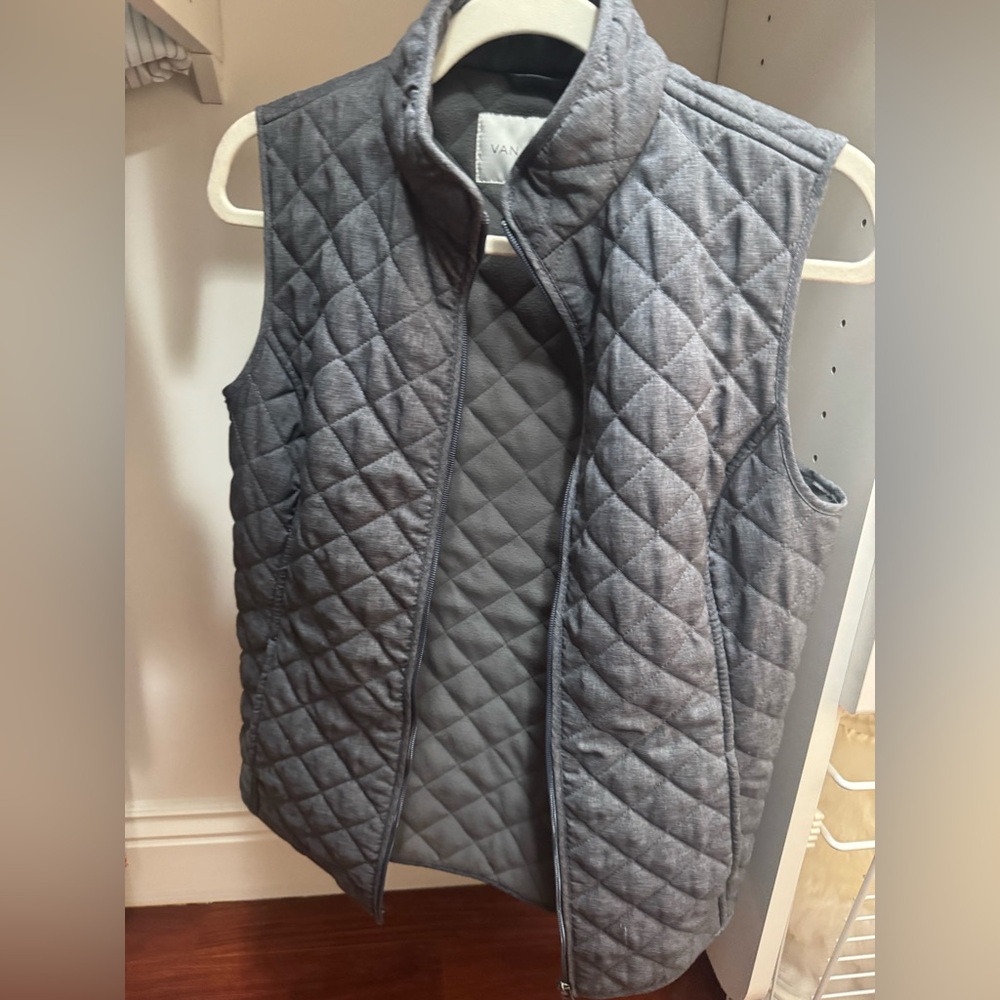 Van Heusen Quilted Grey Vest